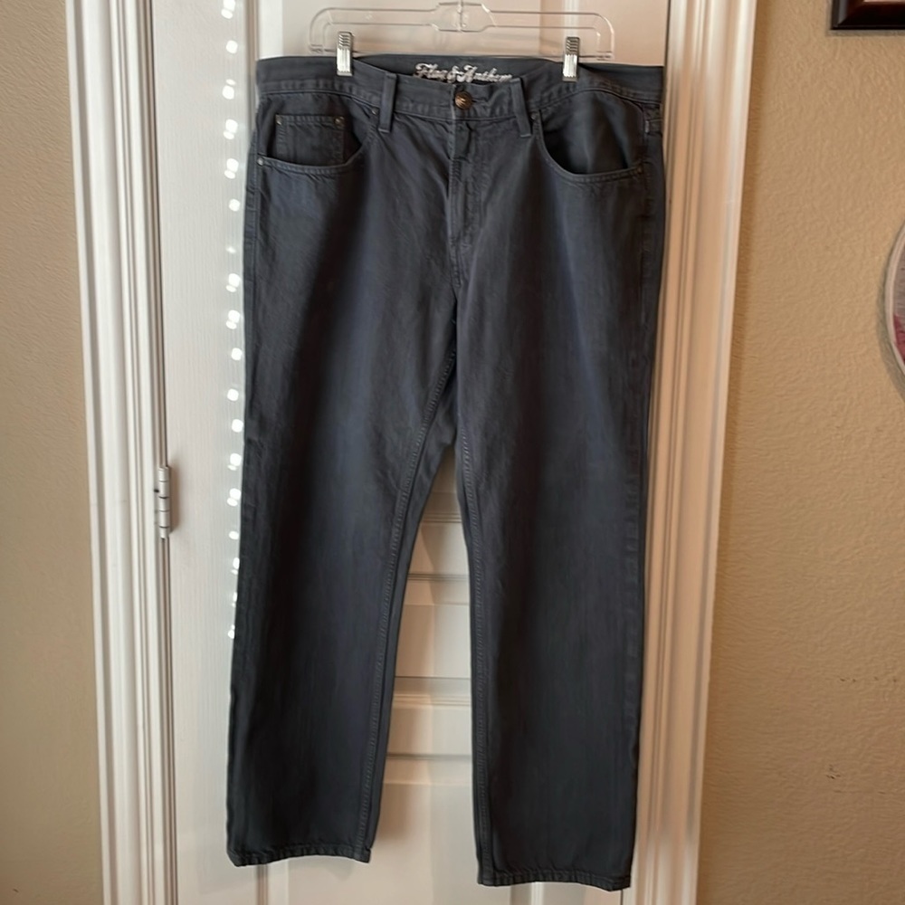 Flag & Anthem 36/30 grey jeans preppy workwear western event night fall winter